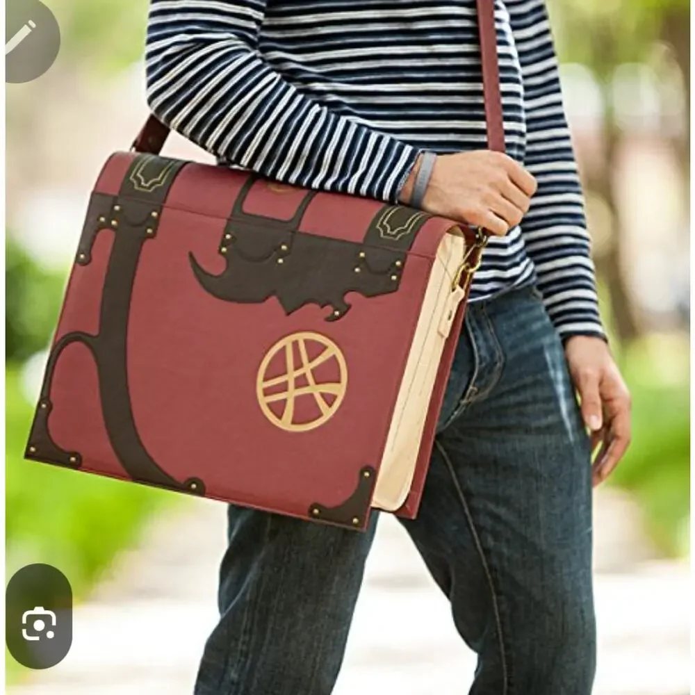 Marvel Doctor Strange Book of Vishanti Messenger  Bag Backpack